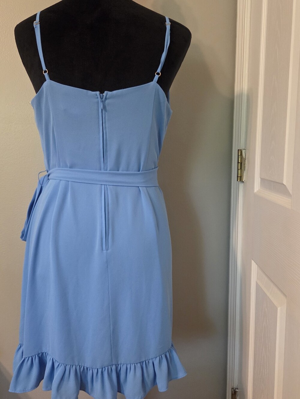 Lilly Pulitzer Womens Blue Alisa Wrap Dress. Sz 8 - Picture 6 of 10